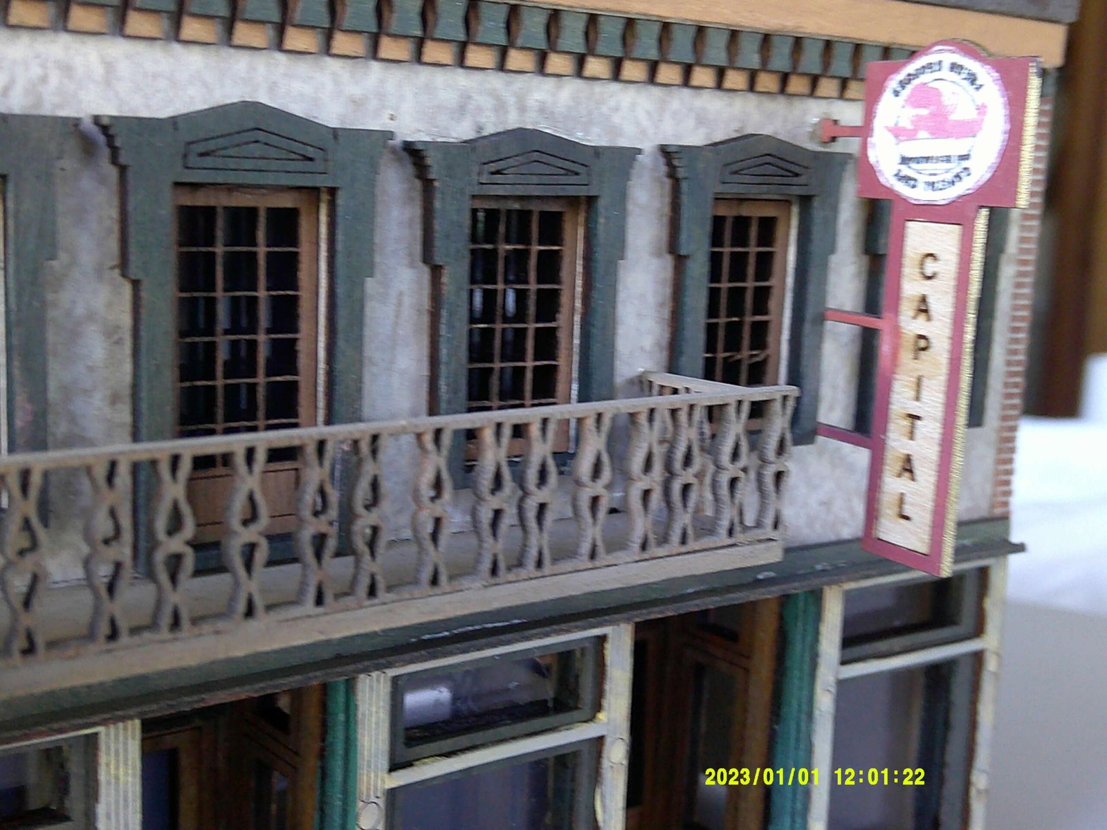 HO Laser Building Kit - Capital Cafe and Restaurant, Columbia, SC - Image 2