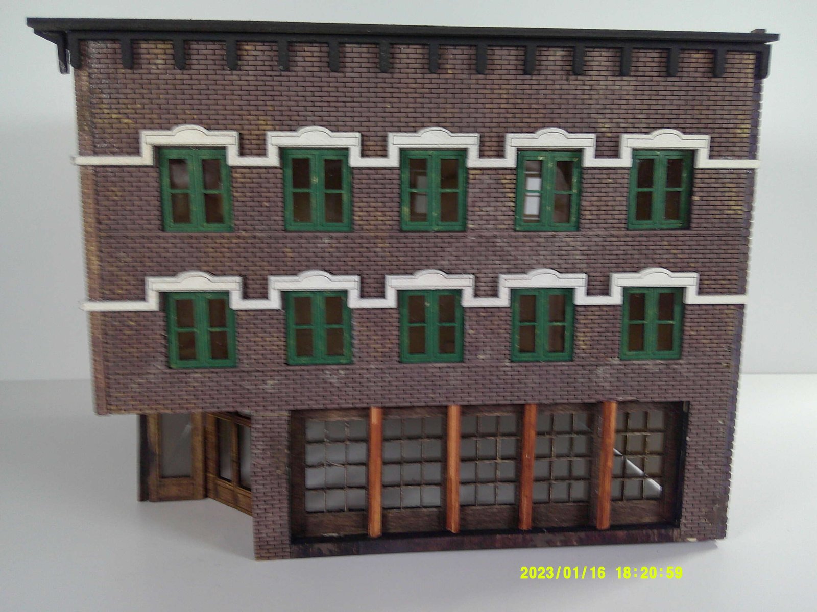HO Laser Building Kit - Harry's Bar - Marion-Block Building, Ocala, FL - Image 5