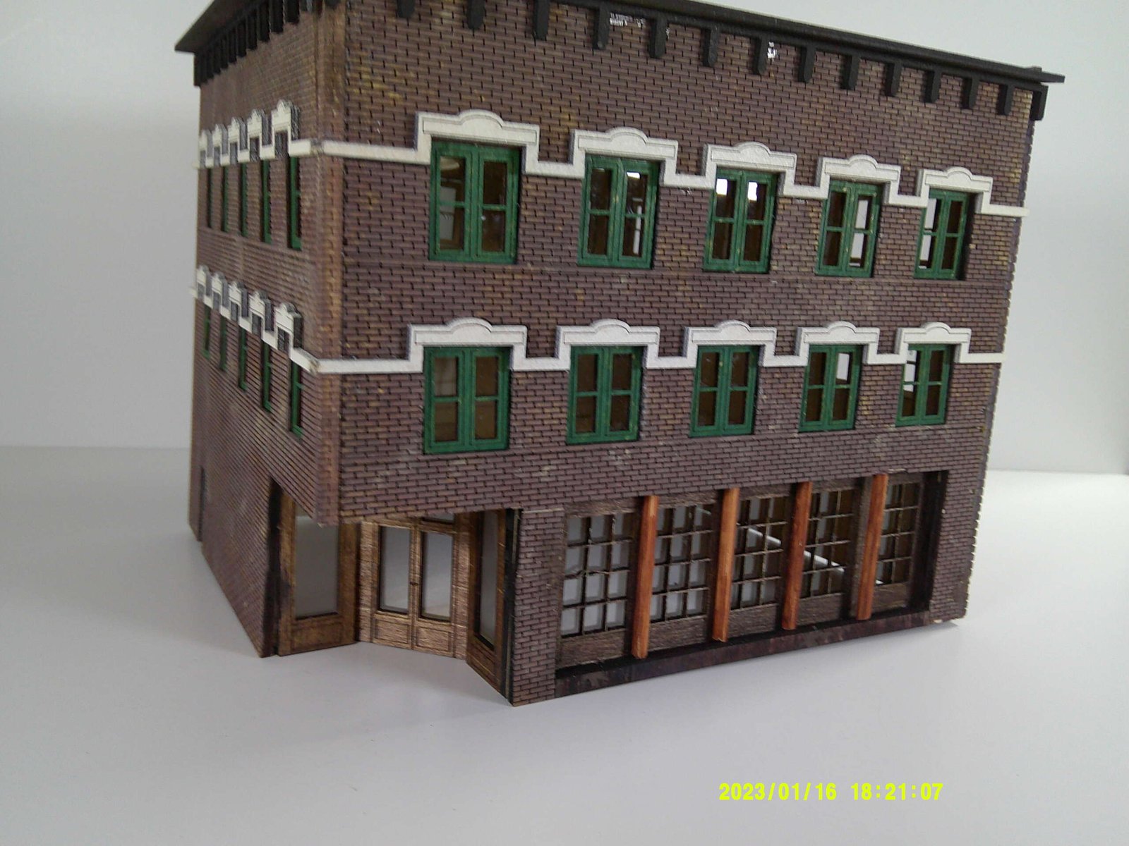 HO Laser Building Kit - Harry's Bar - Marion-Block Building, Ocala, FL - Image 6