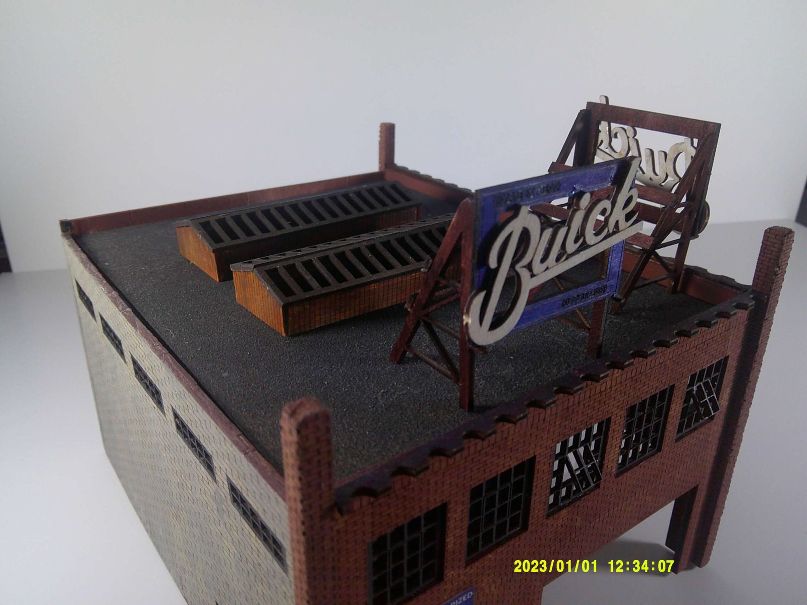 HO Laser Building Kit - Turner-Todd Buick, Mobile, AL - Image 7