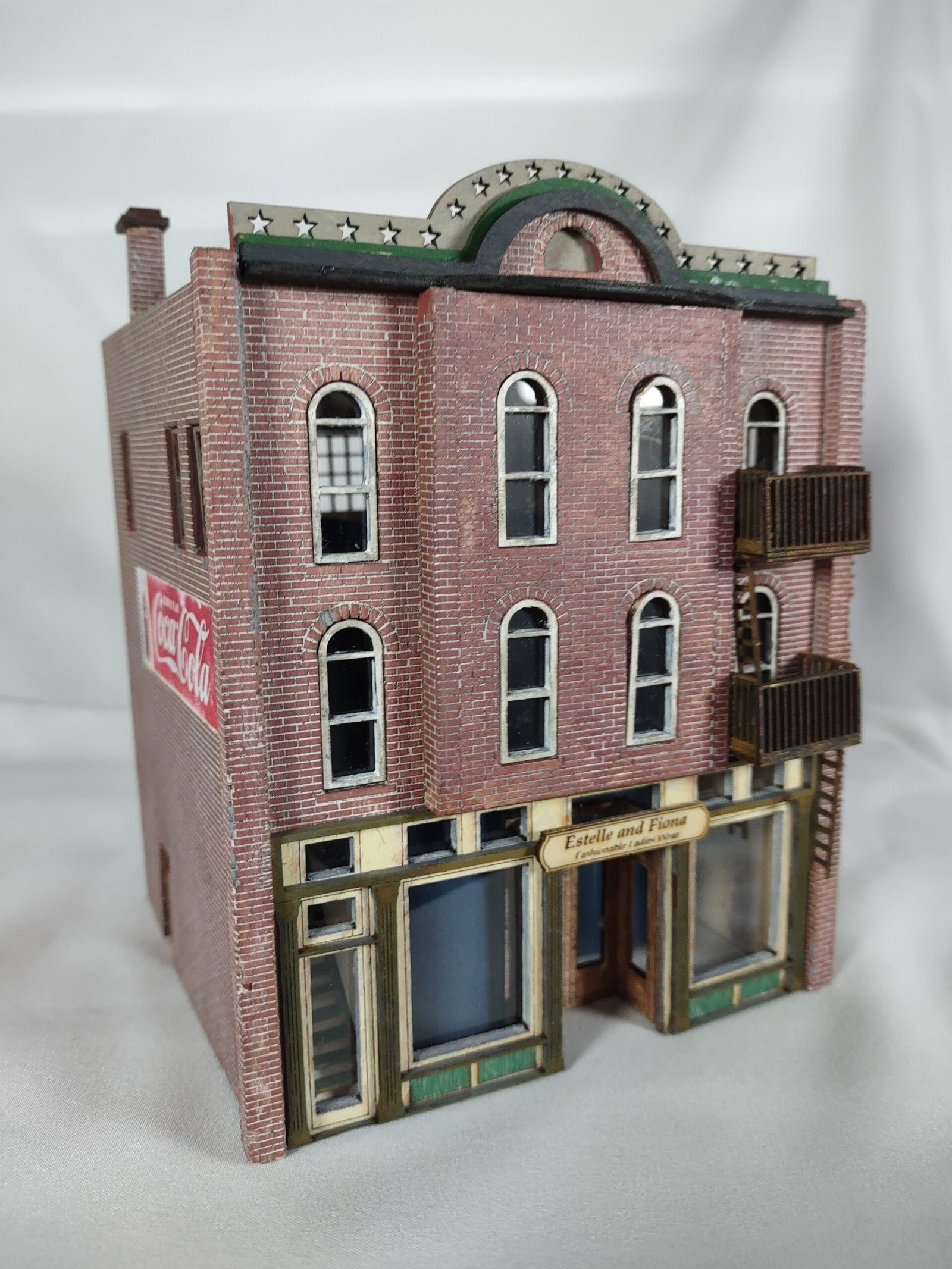 HO Laser Building Kit Haywood Building, Athens, GA