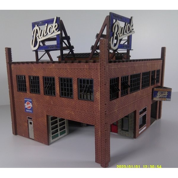 HO Laser Building Kit -  Turner-Todd Buick, Mobile, AL