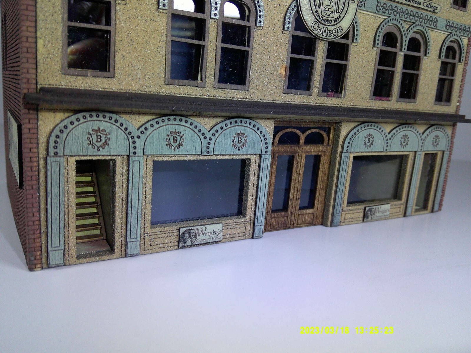 HO Laser Building Kit - Bryant Stratton National Business College - Image 6